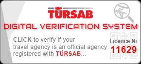 TÜRSAB Digital Verification System — Licence No. 11629